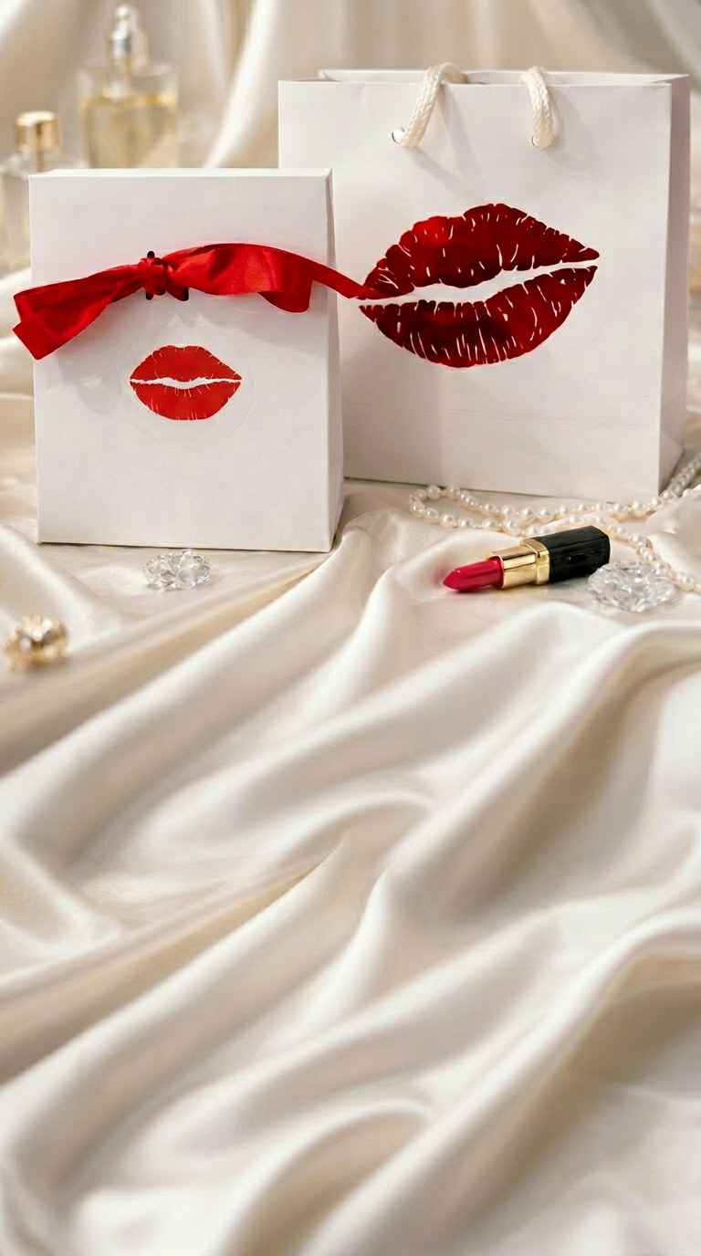 Paulette Simpson gift packaging and lip product